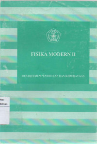 Fisika Modern II