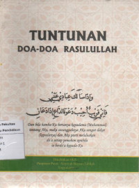 Tuntunan Do'a Rasulullah