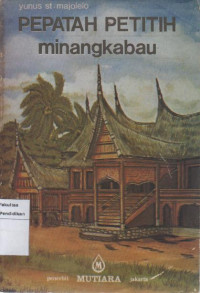 Pepatah Petitih Minangkabau