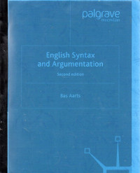 English Syntax And Argumentation