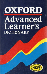 Oxford Advanced Learner's Dictionary