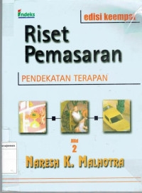 Image of Riset pemasaran: pendekatan terapan