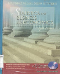 Image of Statistic for business and economics