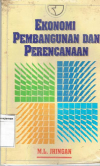 Image of Ekonomi pembangunan dan perencanaan