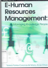 Image of E- Human Resouces management: managing knowledge poeple