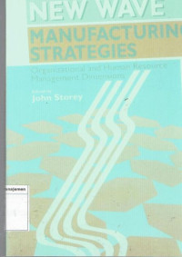 Image of New wave manufacturing strategies