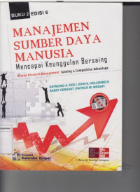 Image of Manajemen sumber daya manusia: mencapai keunggulan bersaing buku 2 edisi 16