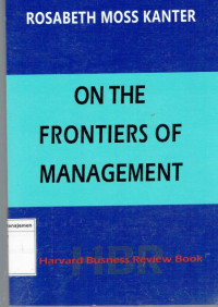 Image of Rosabeth Moss Kanter on the frontiers of management