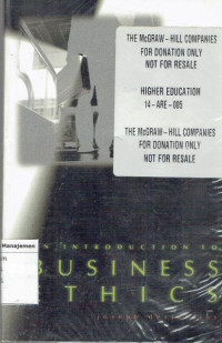 Image of An introduction to business etchics