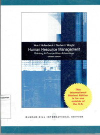 Image of Human resource management: gaining a competitive advantage seventh edition