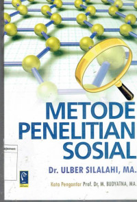 Image of Metode penelitian sosial