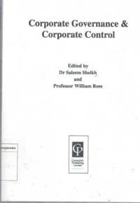 Image of Corporate governance & corporate control
