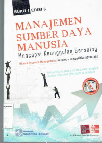 Image of Manajemen sumber daya manusia: mencapai keunggulan bersaing buku 1 edisi 16
