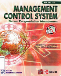 Image of Management control system= sistem pengendalian manajemen buku 2