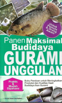 Image of Panen Maksimal Budidaya Gurami Unggulan