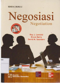 Image of Negosiasi = Negotiation Edisi 6 Buku 2