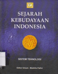 Image of Sejarah Kebudayaan Islam: Sistem Teknologi
