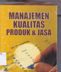 Image of Manajemen Kualitas Produk $ Jasa