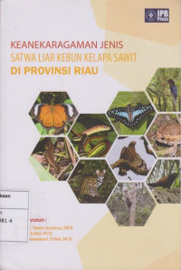 Image of Keanekaragaman Jenis satwa Liar Kebun Kelapa Sawit di Provinsi Riau
