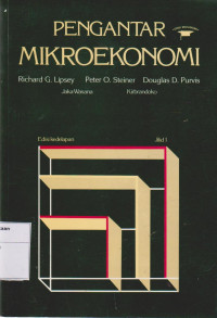 Image of Pengantar MikroEkonomi edisi Kedelapan Jilid 1