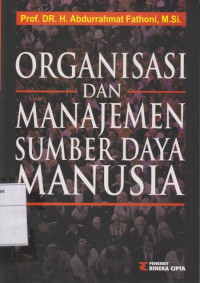Image of Organisasi & Manajemen Sumber Daya Manusia