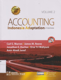 Image of Accounting: Indonesia Adaption 4 th Edition