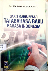 garis-garis besar tatabahasa baku bahasa Indonesia