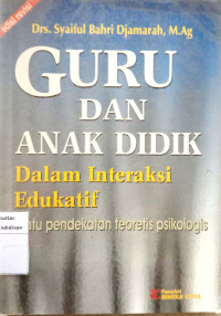 Guru dan Anak Didik dalam interaksi edukatif