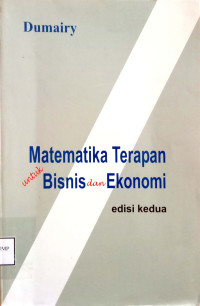 matematika terapan untuk bisnis dan ekonomi