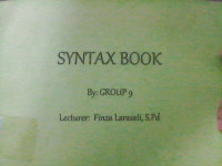 syntax book