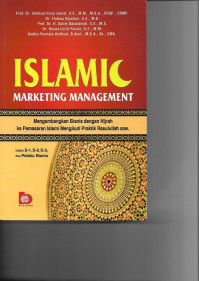 Image of Islamic Marketing Management (Mengembangkan Bisnis dengan Hijrah ke Pemasaran Islami Mengikuti Praktik Rasulullah Saw)