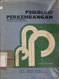 PSIKOLOGI PERKEMBANGAN