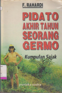 PIDATO AKHIR TAHUN SEORANG GERMO KUMPULAN SAJAK