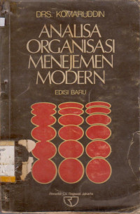 ANALISA ORGANISASI MENEJEMEN MODERN