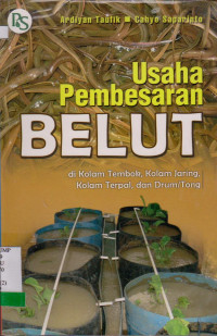 USAHA PEMBESARAN BELUT DI KOLAM TEMBOK,KOLAM JARING, KOLAM TERPAL, DAN DRUM TONG