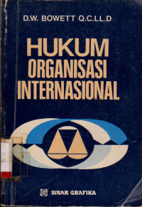 HUKUM ORGANISASI INTERNASIONAL