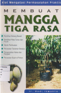 Membuat Mangga Tiga Rasa