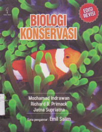 Biologi  Konservasi (edisi revisi)