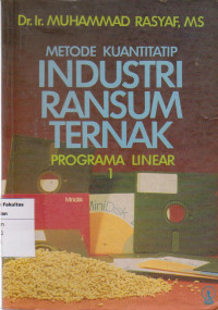 Metode Kuantitatip industri ransum ternak: program linear 1