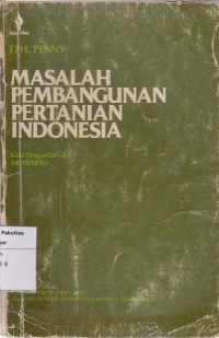 Masalah Pembangunan Pertanian di Indonesia