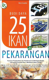 Budidaya 25 Ikan di Pekarangan