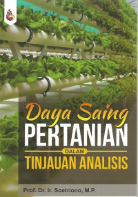 Daya Saing Pertanian dalam Tinjauan Analisis