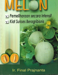 Melon : Pemeliharaan Secara Intensif, Kiat Sukses Beragribisnis