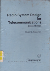 Radio system design for telecommunications