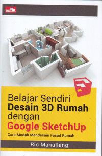 Belajar sendiri Desain 3D rumah