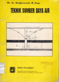 Teknik Sumber Daya Air
Fakultas Teknik