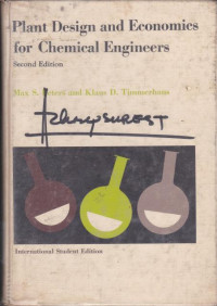 Plant Design and Economies For Chemical Engineers