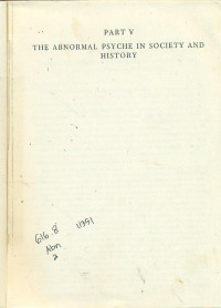 Image of Abnormal Psyche Society and History