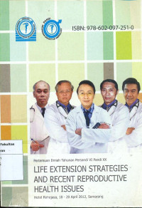 Image of Life extention strategies and recent reproductive health issues