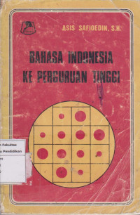 Image of Bahasa indonesia kepeguruan tinggi